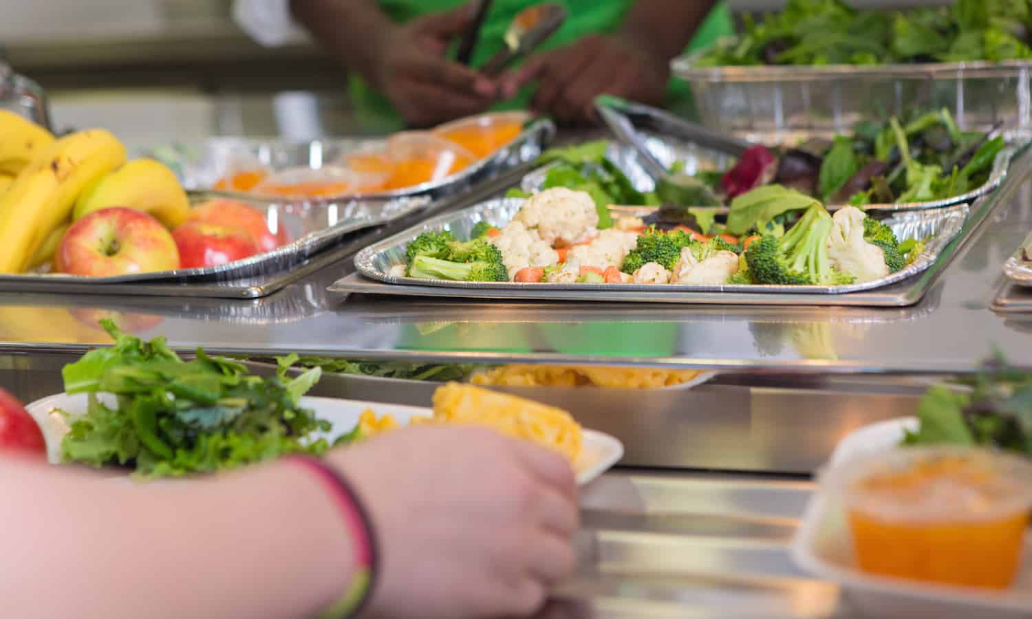 厨师安基金会的首席执行官玛拉弗勒锡曼强调改革美国学校食品的可能性。