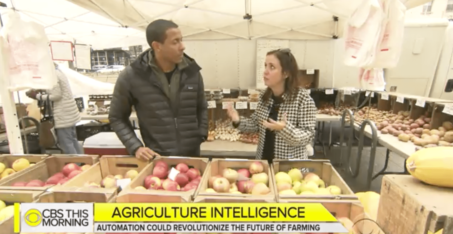 CBS新闻:人工智能可以彻底改变农业