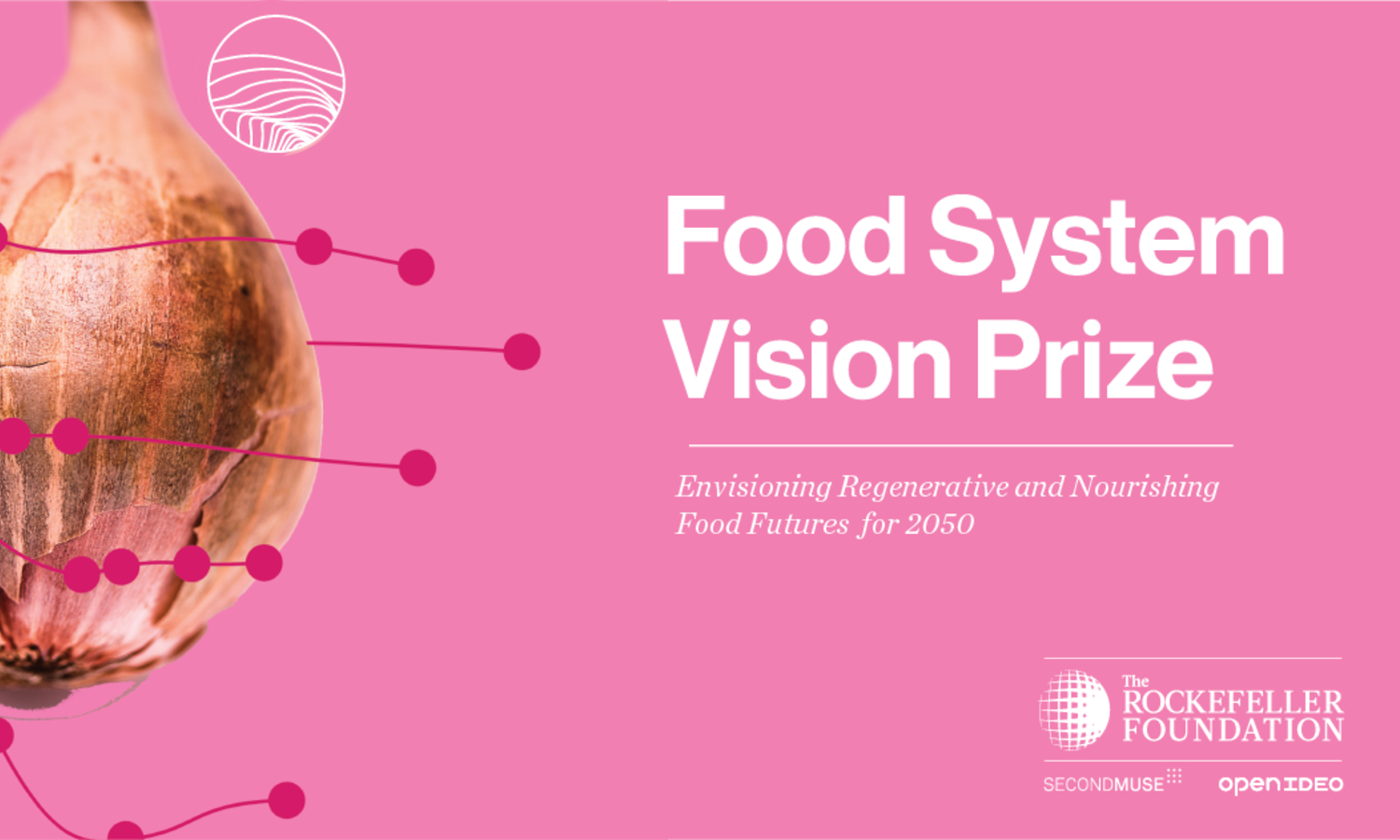 奖,洛克菲勒基金会发起,将支持鼓舞人心的愿景的食物系统可以在2050年。